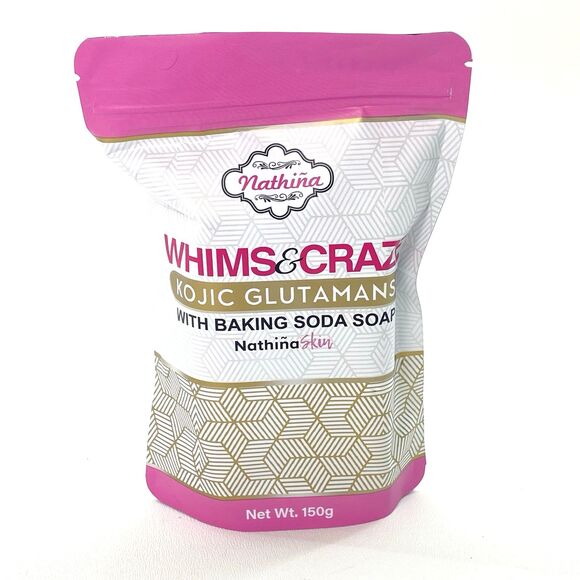 Nathina Whims and Craze Soap (Kojic Glutamansi with Baking Soda) 150 g For Body - Picture 2 of 4